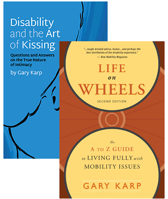 Art of Kissing and Life On Wheels book covers