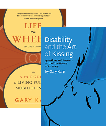 Art of Kissing and Life On Wheels book covers